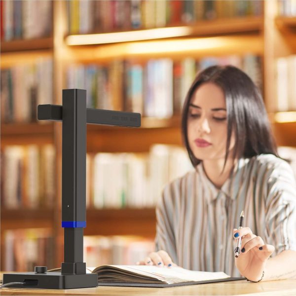 CZUR Shine Ultra Smart Portable Document Scanner, USB Book Scanner with OCR Auto-Flatten & Deskew, Document Camera for Desktop/Laptop, Capture Size A3, Compatible with Windows & Mac OS - Image 7