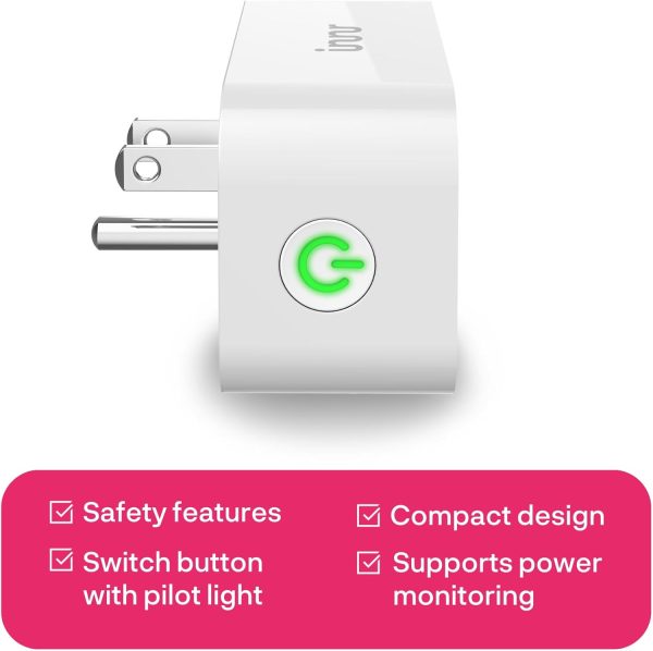 Innr Zigbee Smart Plug, Smart Outlet, Works with Philips Hue*, Home Assistant, and SmartThings, Smart Plugs That Work with Alexa, Power Monitoring, 2-Pack - Image 6