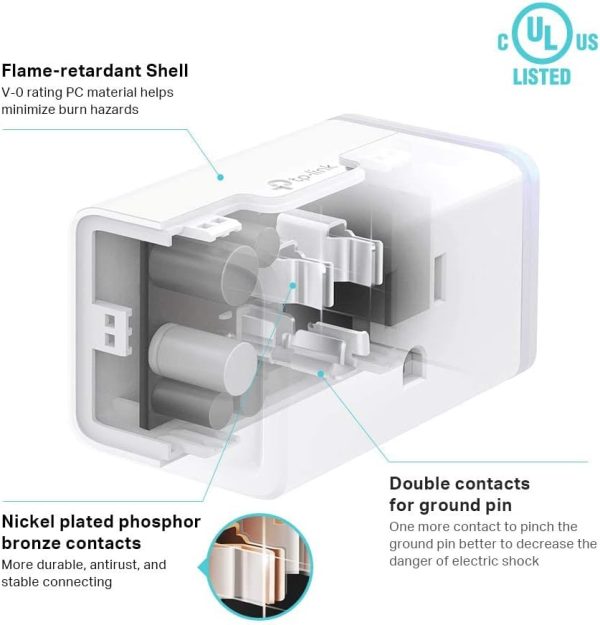 Kasa Smart Plug Mini with Energy Monitoring, Smart Home Wi-Fi Outlet Works with Alexa, Google Home & IFTTT, Wi-Fi Simple Setup, No Hub Required (KP115), White - Image 3