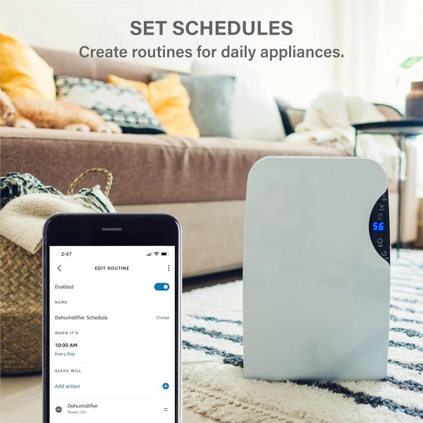 Sengled Smart Plug, S1 Auto Pairing with Alexa Devices, Energy Monitoring, Smart Outlet Remote Control, 15A Smart Socket, 1800W, Timer & Schedule, Bluetooth Mesh Smart Home, No Hub Required, 4-Pack - Image 7