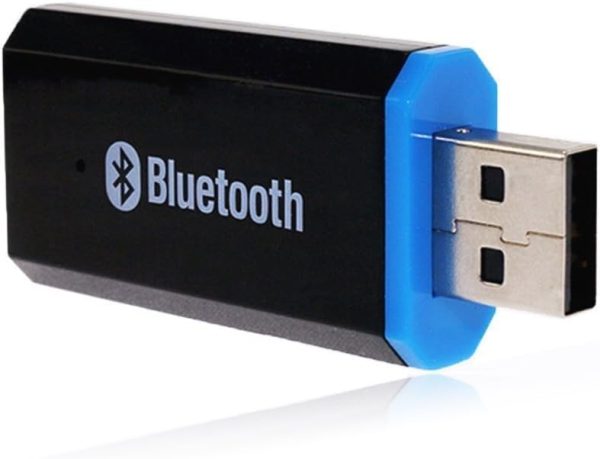 USB Bluetooth Car Adapter,Wireless Audio Adapter Car Kit Music Receiver for Home,Car Stereo Sound System,Portable Speskers (Aux in) with 3.5mm Cable(Yet-M1)